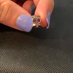Pandora charm purple